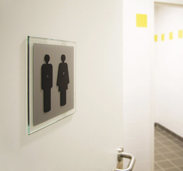 Pictogramme sanitaires homme et femme